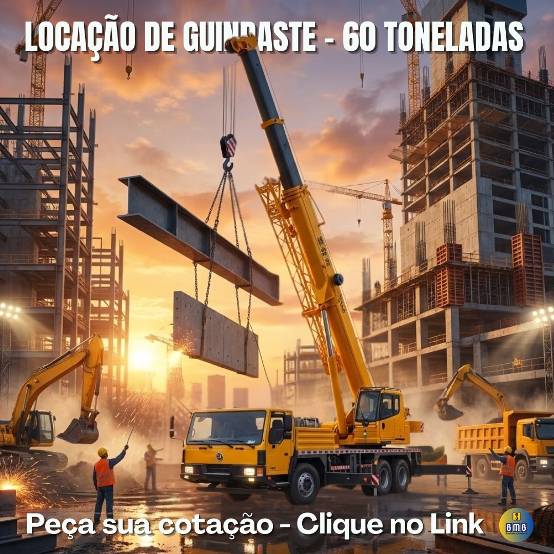 Guindaste 60 toneladas